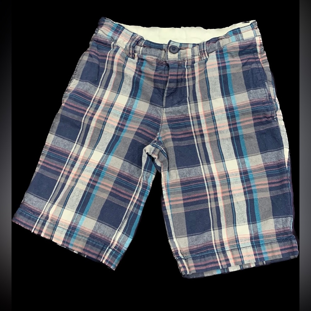 Boys/Unisex TEA COLLECTION Plaid Shorts